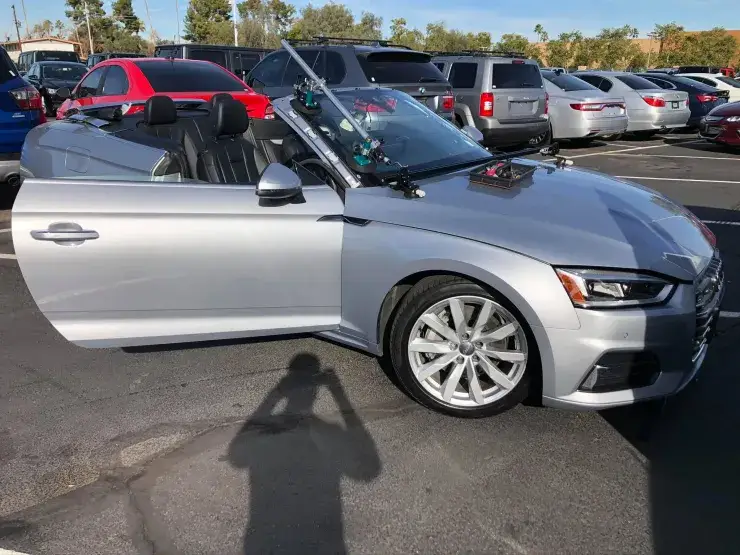 Windshield work on a 2019 Audi A5